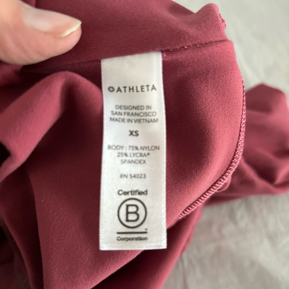 NWOT Athleta Salutation jogger in powervita in pink SZ XS - Picture 5 of 9